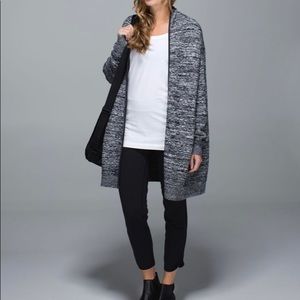 Lululemon Size Large Cardi All Day Oversized Sweater